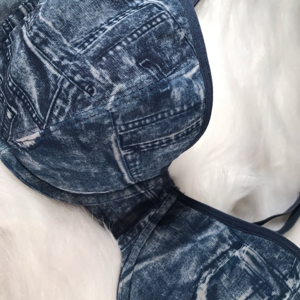 36 C la senza jean pattern fabric